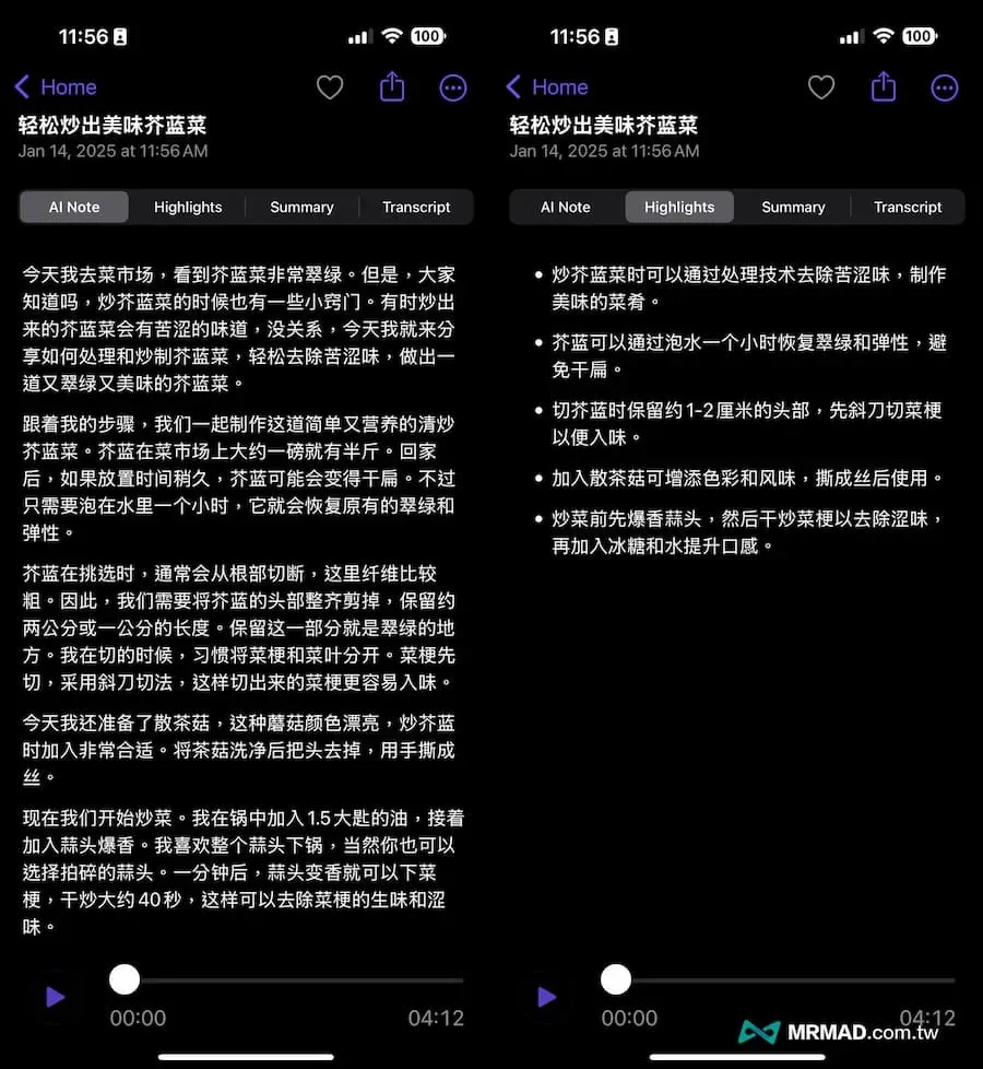 Transcribe AI:iPhone錄音轉逐字稿APP工具 4